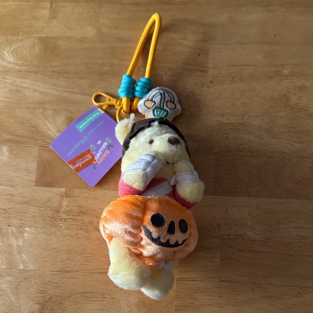 Hong Kong Disneyland Pooh bag plush